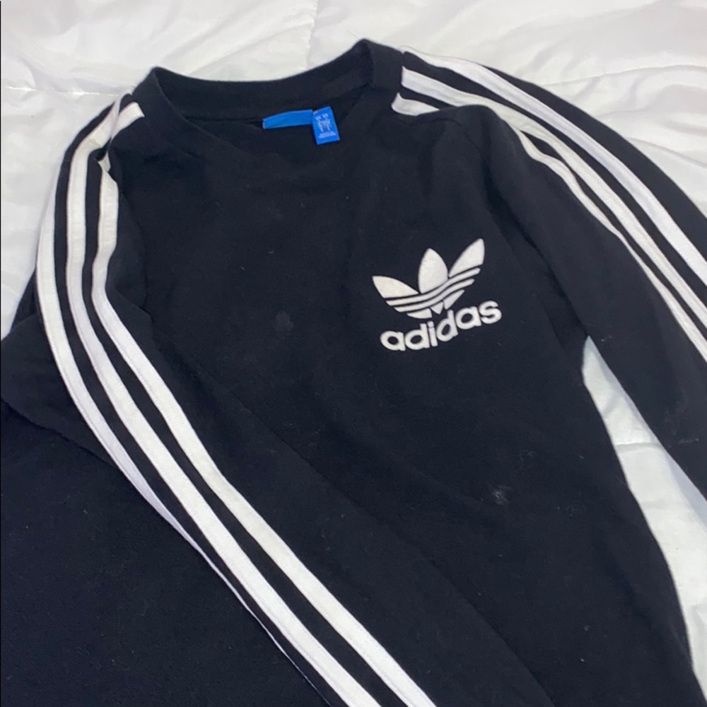 black longsleeve adidas